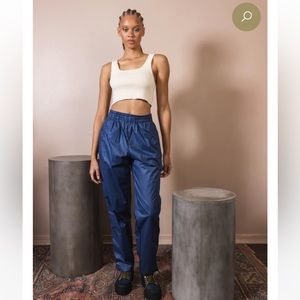 Isabel Marant Kylie Cotten track pants Navy NWT
